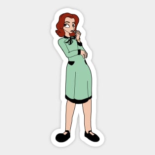 Beth Harmon Sticker